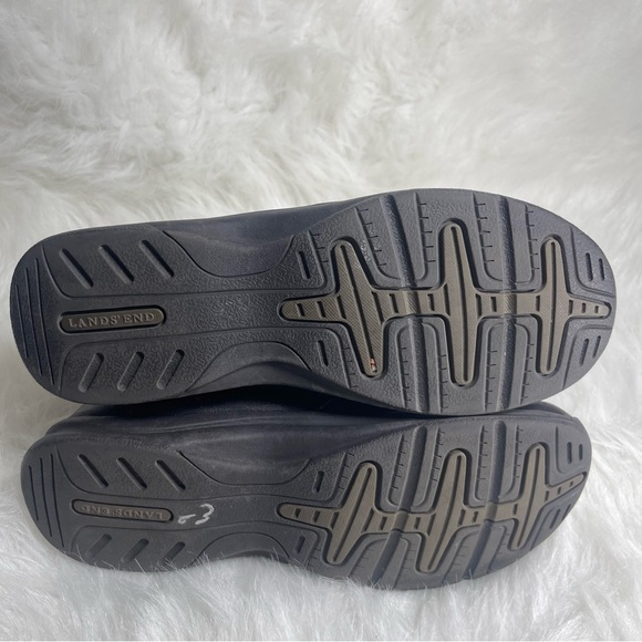 Lands End Suede Boots, Fleece Lined, Brown, Women Size 9 - Picture 8 of 14